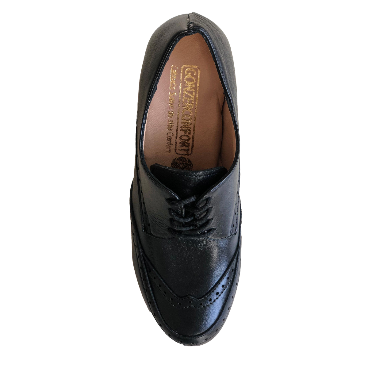 Botín Con Tacón Bajo Suave Y Cómodo Para Dama Mod Chanel Negro