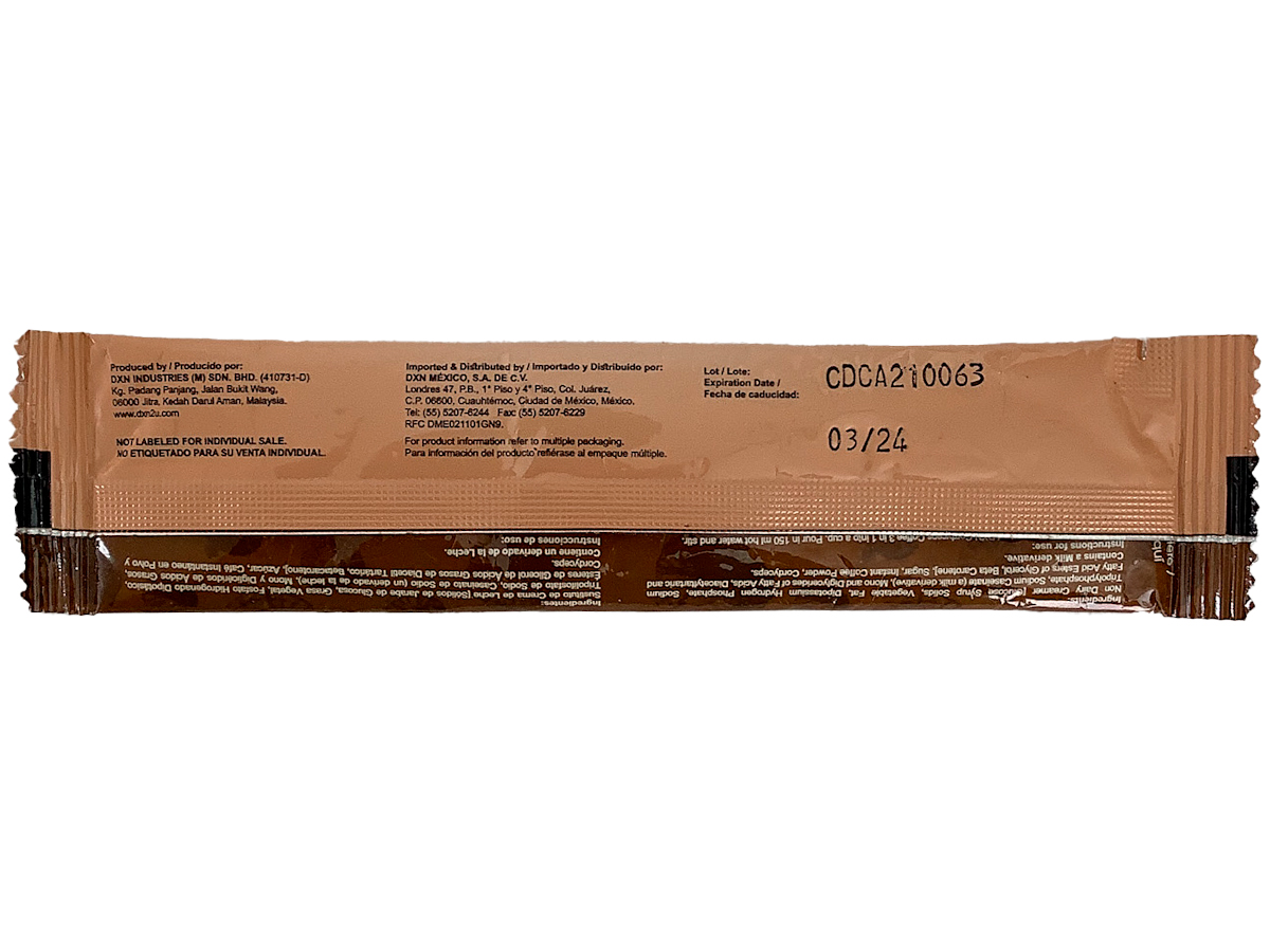 Café Instantáneo Cordyceps Dxn 20 Sobres.