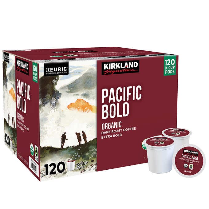 Keurig Café Kirkland Signature Pacific Bold k-cup 120 Cápsulas