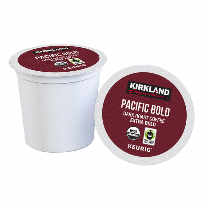 Keurig コーヒーメーカー + Pacific Bold 120個 Keurig Café Kirkland Signature Pacific Bold k-cup 120 Cápsulas