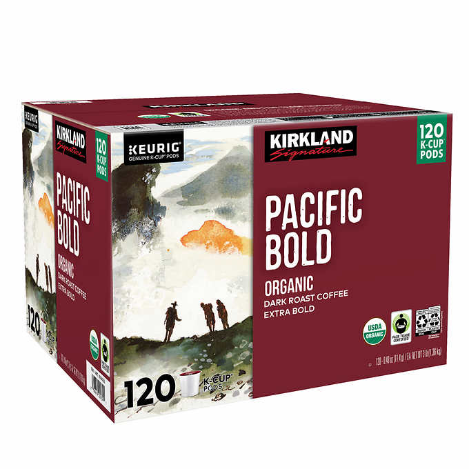 Keurig Café Kirkland Signature Pacific Bold k-cup 120 Cápsulas
