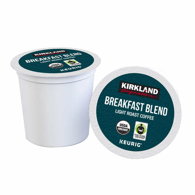 Keurig Café Orgánico Kirkland Breakfast Blend K-cup 120 Cápsulas