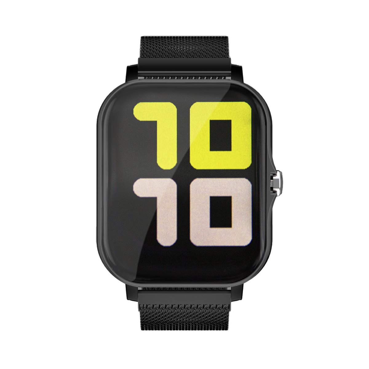 Smartwatch Mujer Reloj Inteligente Deportivo Mesh Negro 