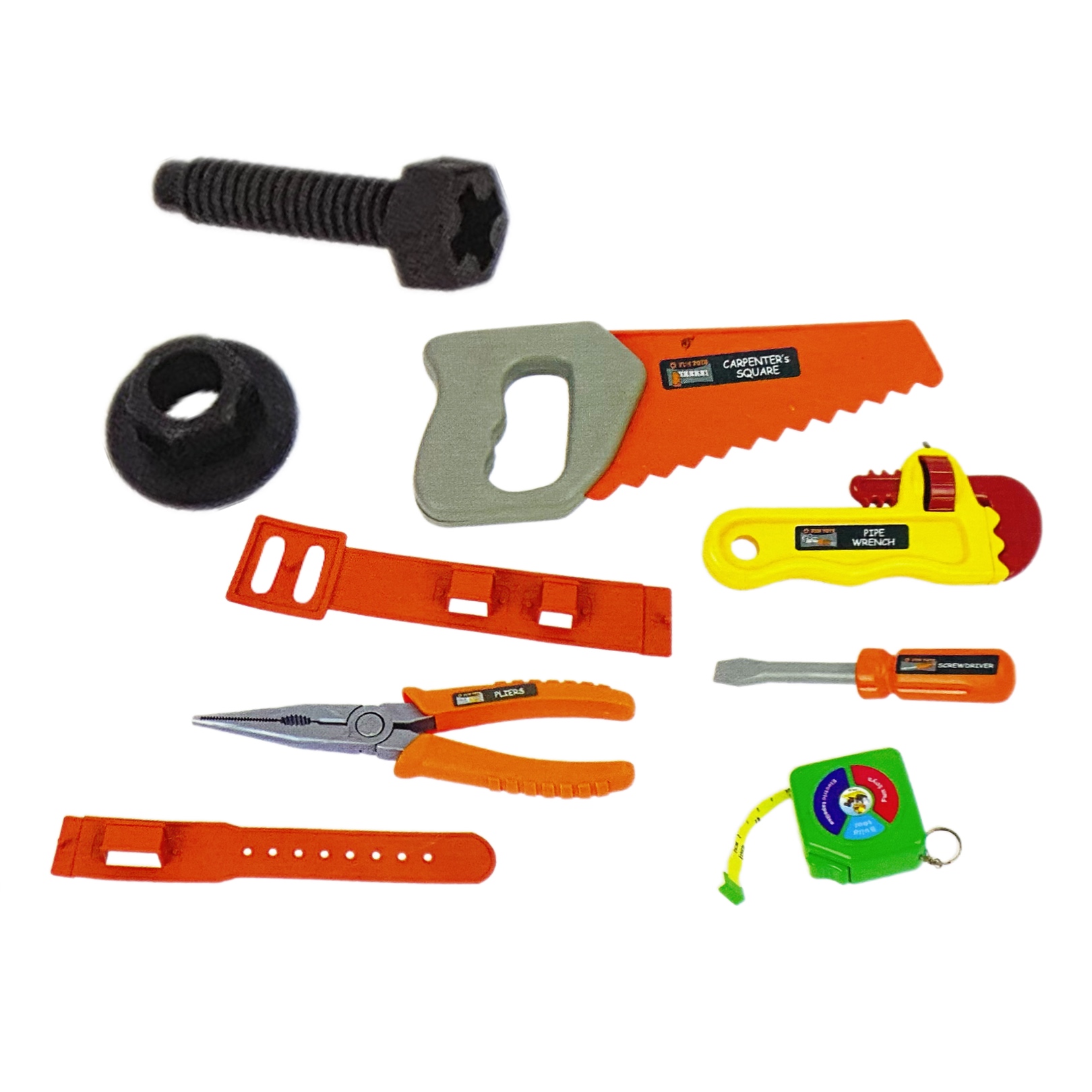 Set Herramientas De Construcción Juguetes Mega Tool Set 14pz