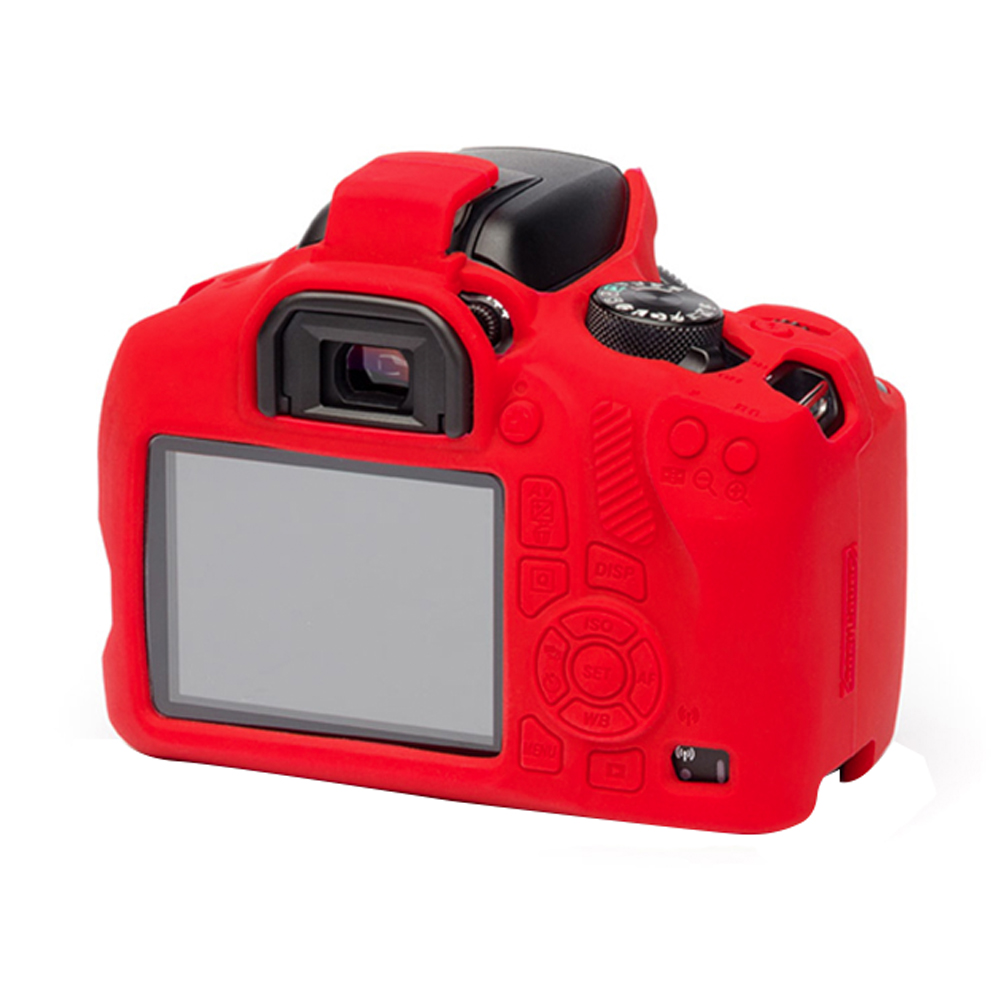 Funda Protectora EasyCover para Cámara Fotográfica Canon 1300D | 2000D Rojo