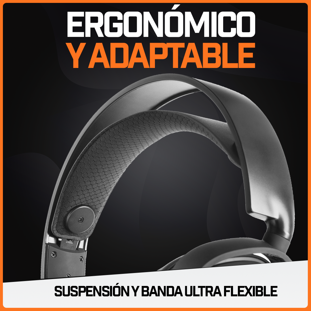 Audífonos Gamer Diadema Micrófono Headset Pro Rgb MHAX Mars Gaming