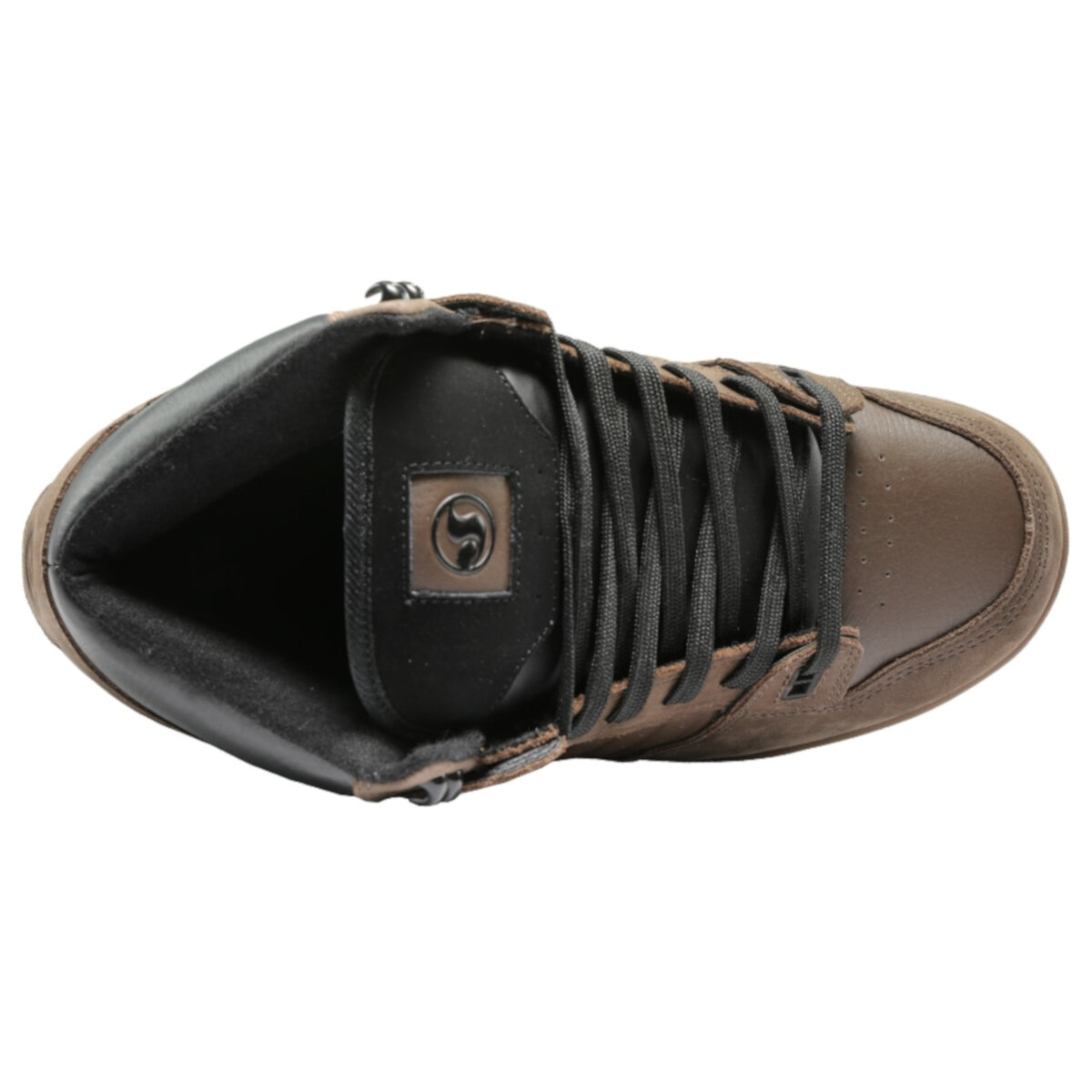 Tenis DVS Militia Boot 215 BROWN BLACK GUM NUBUCK.