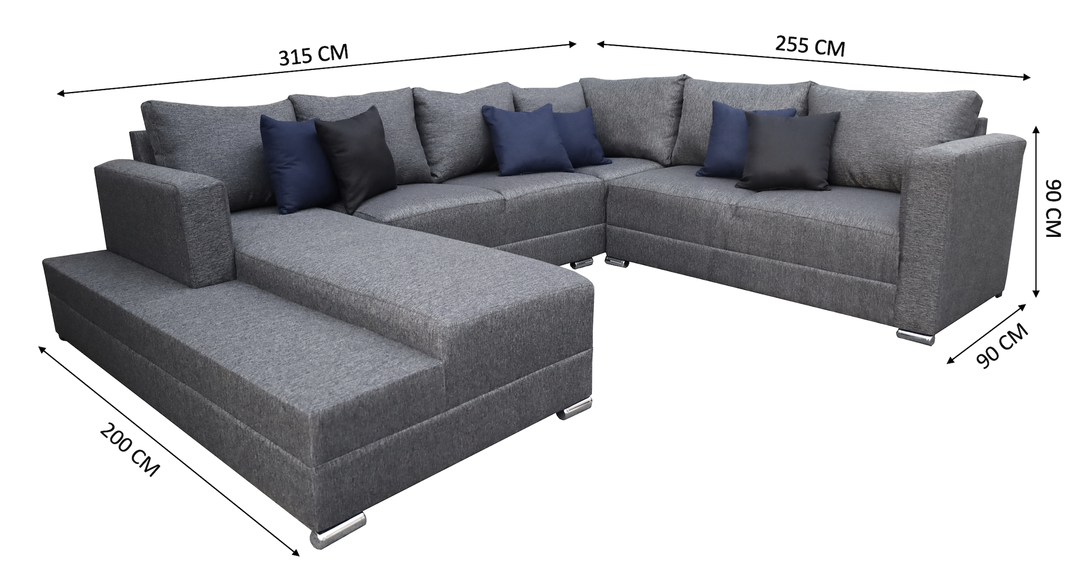 Sala Modular Corbel - En "U", Sala Esquinera, El Bazar Store