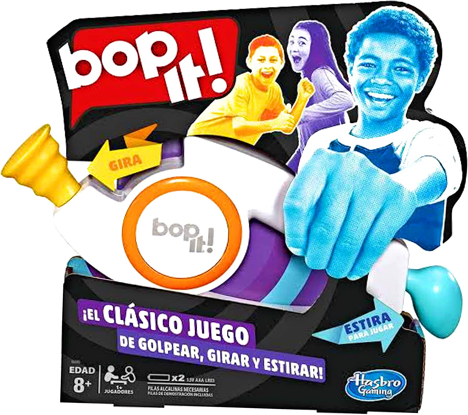 Bop It Clásico Juego De Gira Y Estira Hasbro Gaming