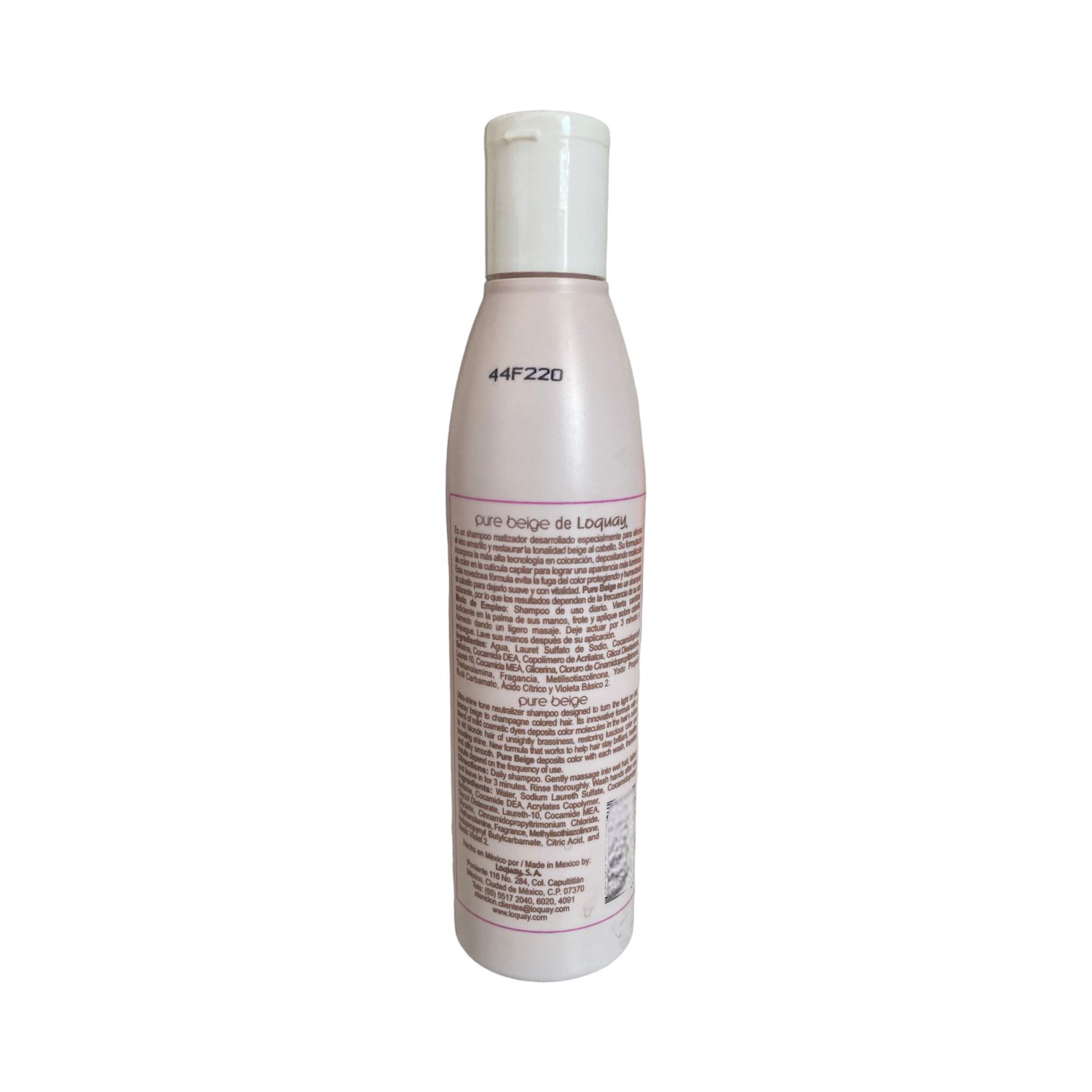 Loquay Shampoo matiz pure beige 250ml