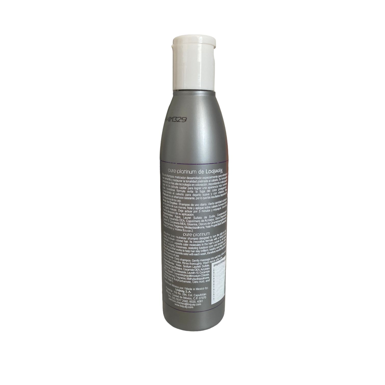 Loquay Shampoo matiz pure platinum 250ml