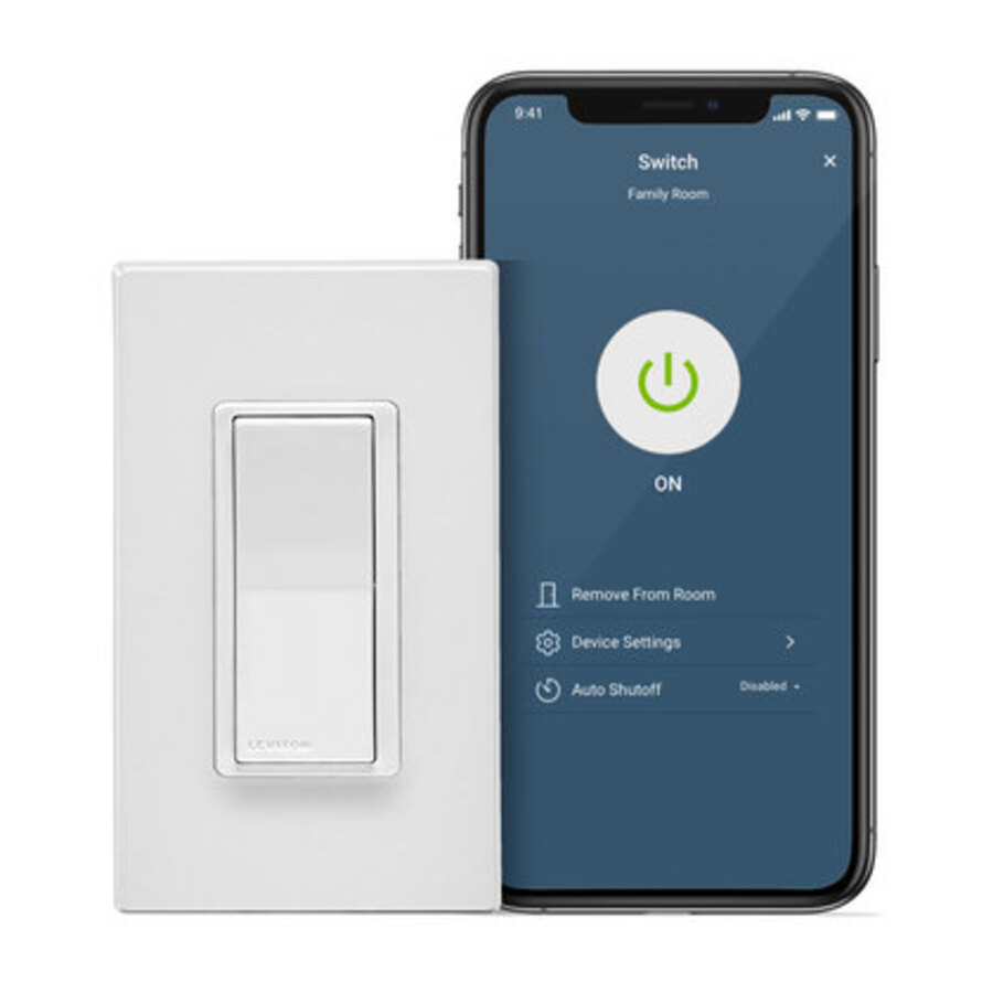 Interruptor de tecnología Leviton DH15S-1BZ 15A Decora inteligente