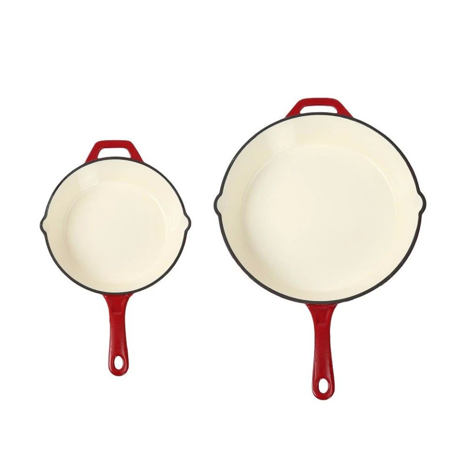 Sartenes Hierro Fundido de 20 y 30 cm 2 pzas