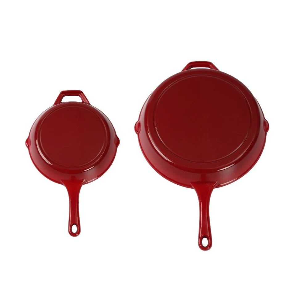 Sartenes Hierro Fundido de 20 y 30 cm 2 pzas