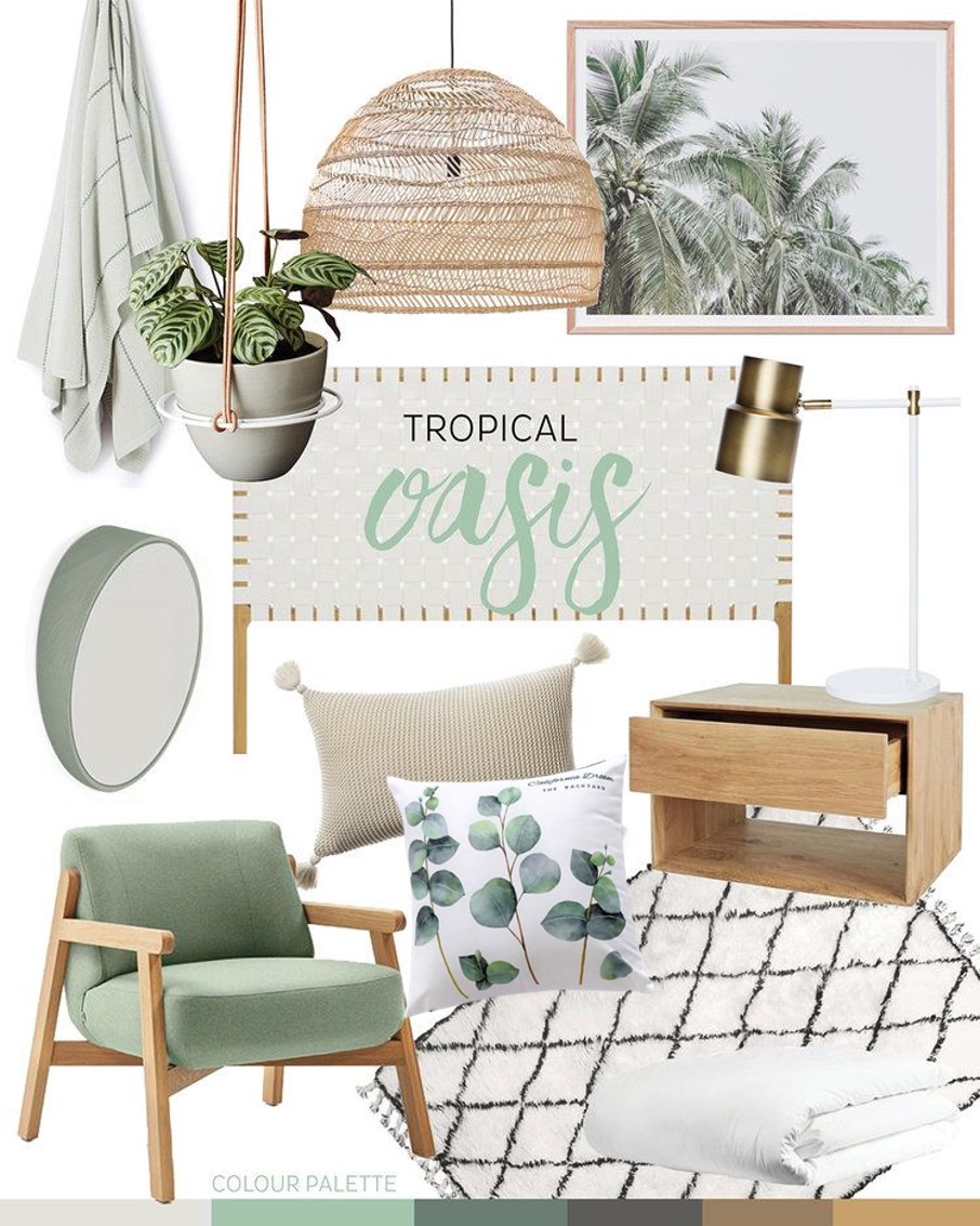 Juego 3 Fundas Para Cojines Decorativos Terciopelo Plantas