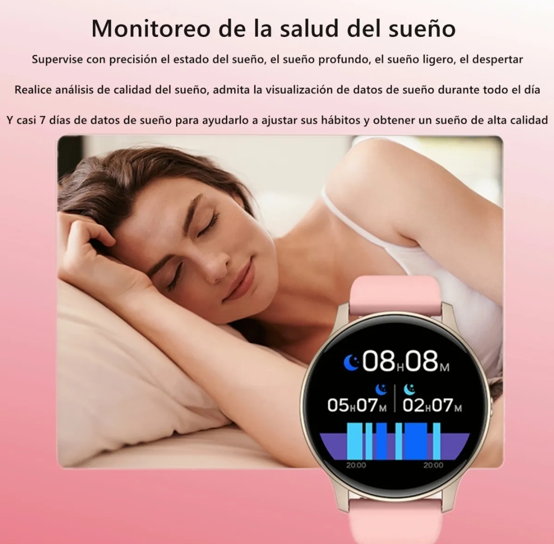 Reloj Inteligente S32 Impermeable Redondo 1.3'' Bluetooth