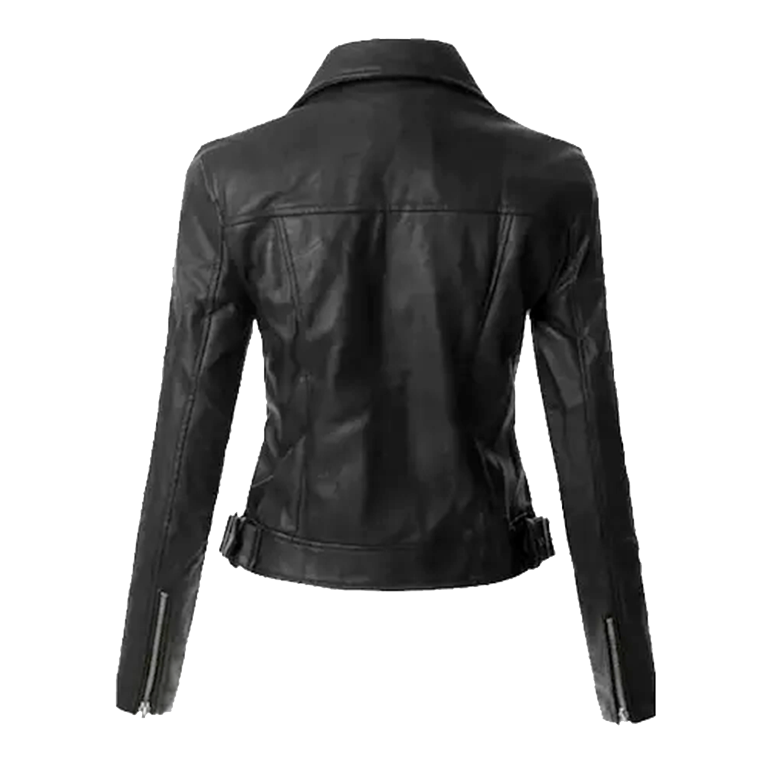 Chamarra Dama Piel Pu Moda Biker Nueva Colección