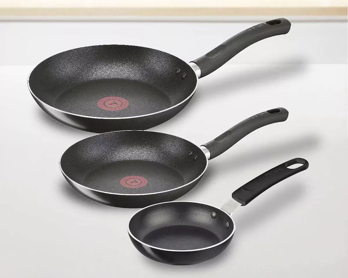 Juego De Sartenes T-fal Easy Care 3 Piezas