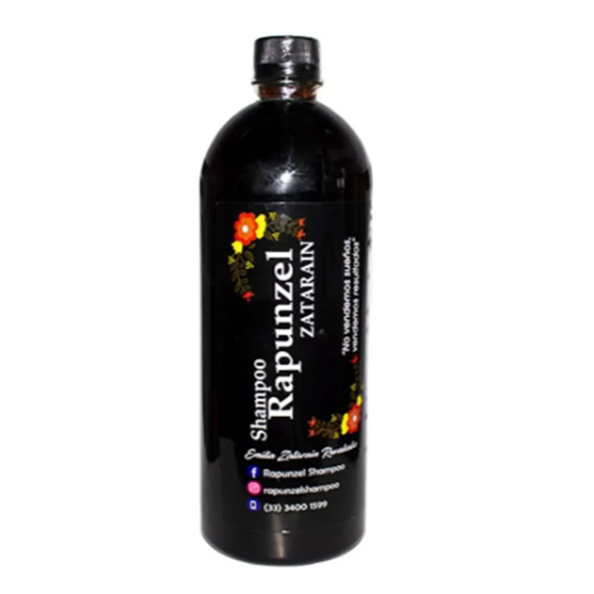 Shampoo Rapunzel Zatarain 2 Piezas De 1 Litro C/u