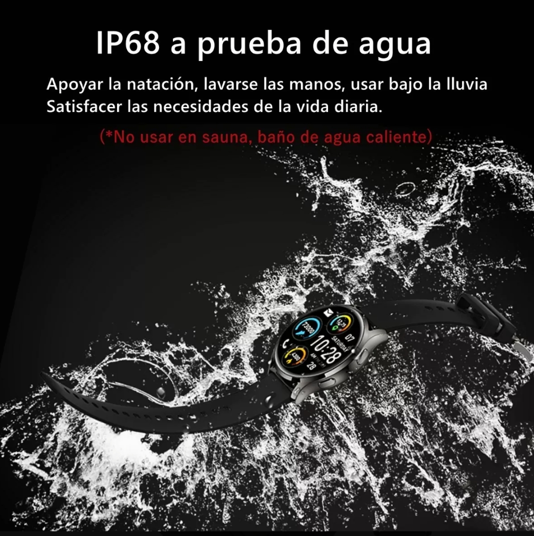 Reloj Inteligente 1.28 Pantalla Táctil Música Llamada