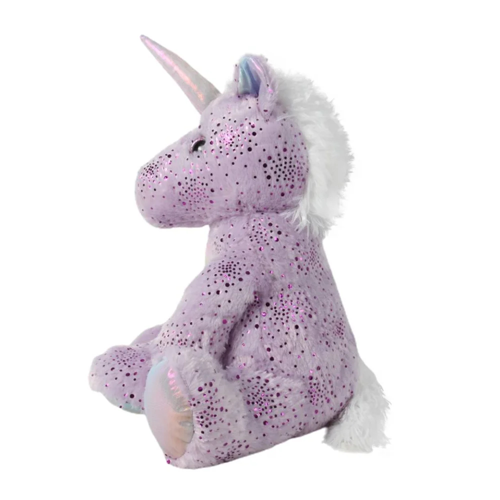 Peluche Unicornio Way to Celebrate Sentado Morado 35 cm