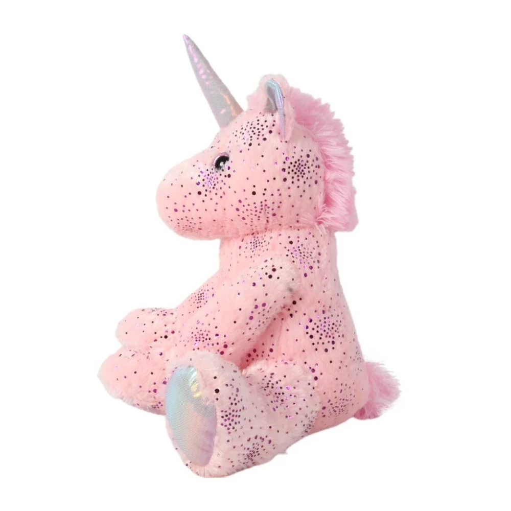 Peluche Unicornio Way to Celebrate Sentado Rosa 35 cm