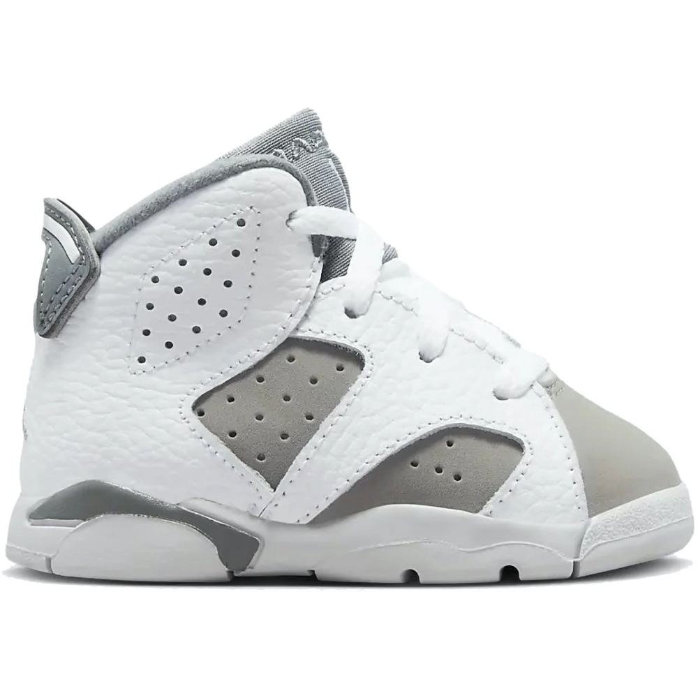 TENIS DE BEBE NIKE JORDAN 6 RETRO TD GRIS DV3606 100