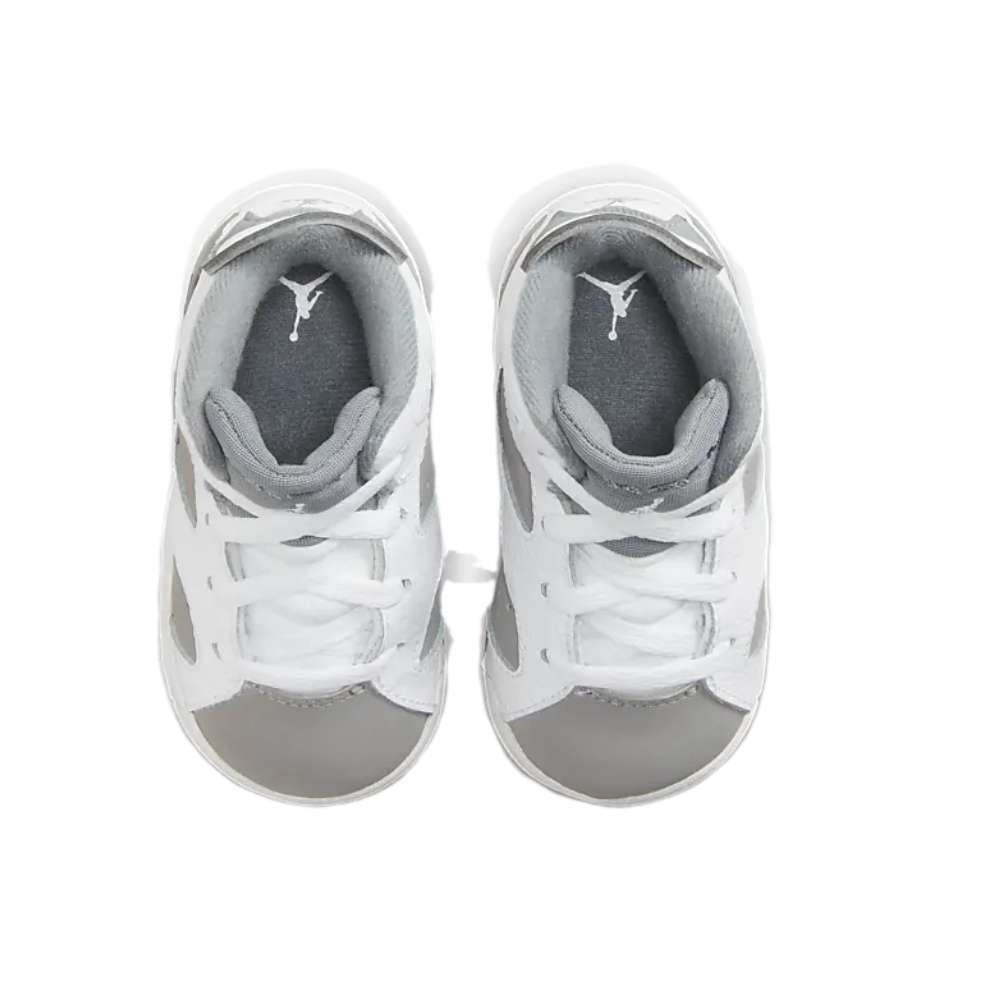 Tenis De Bebe Nike Jordan 6 Retro (TD) Gris DV3606-100