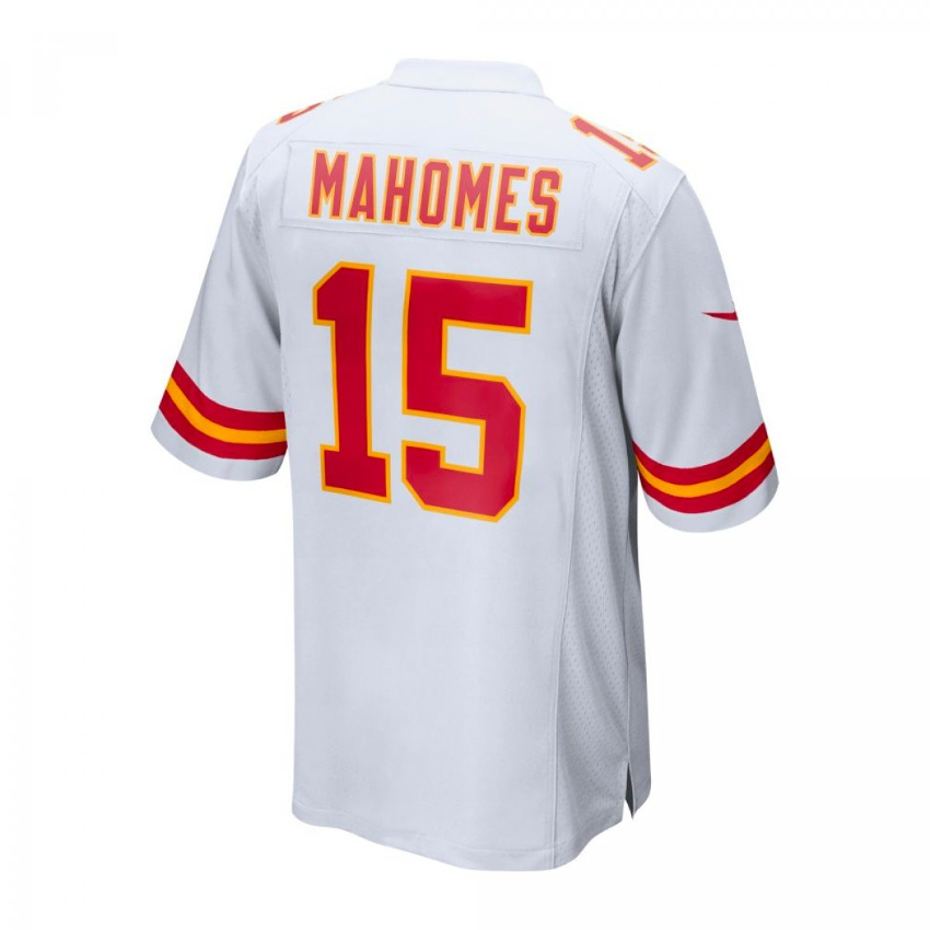Jersey Nike Patrick Mahomes Blanca Kansas City Chiefs para hombre