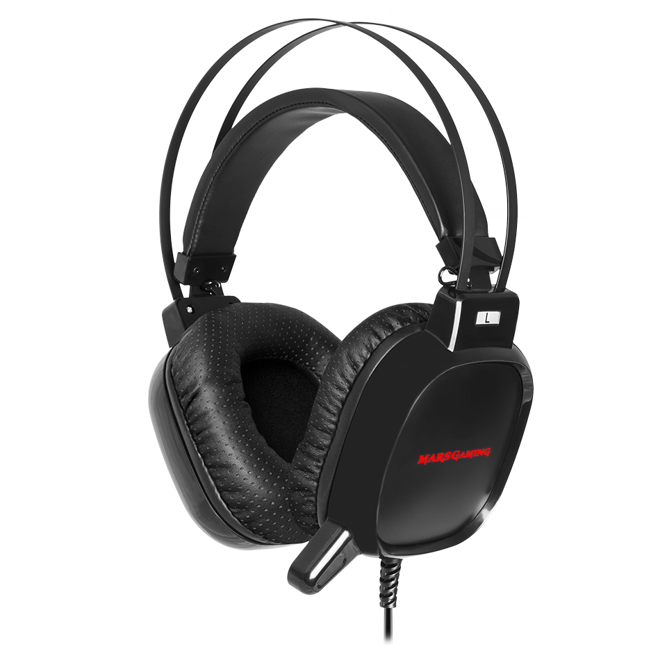 Audífonos Gamer Ergonómico Diadema Headset Mic Rgb MH218