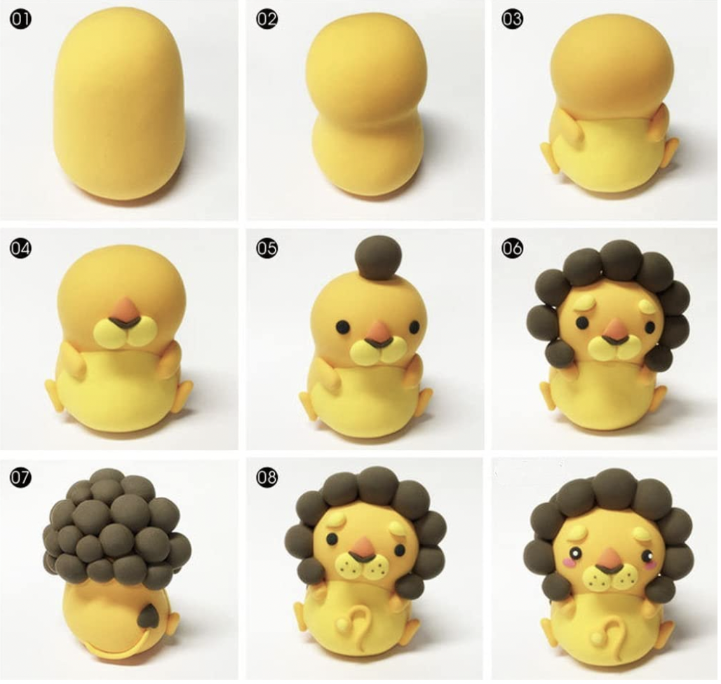 SET DE 12 FOAMY MOLDEABLE DIFERENTE COLOR CON UN SET DE ESTILETES Y DOSIFICADOR PARA MANUALIDAD Y DIY CON LOS NIÑOS