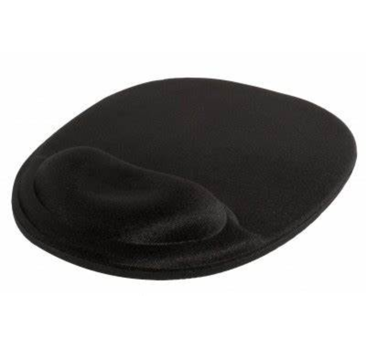 Mouse Pad, PC-041078, Negro, 20,3 cm, Tapete Ergonómico para Mouse de Gel
