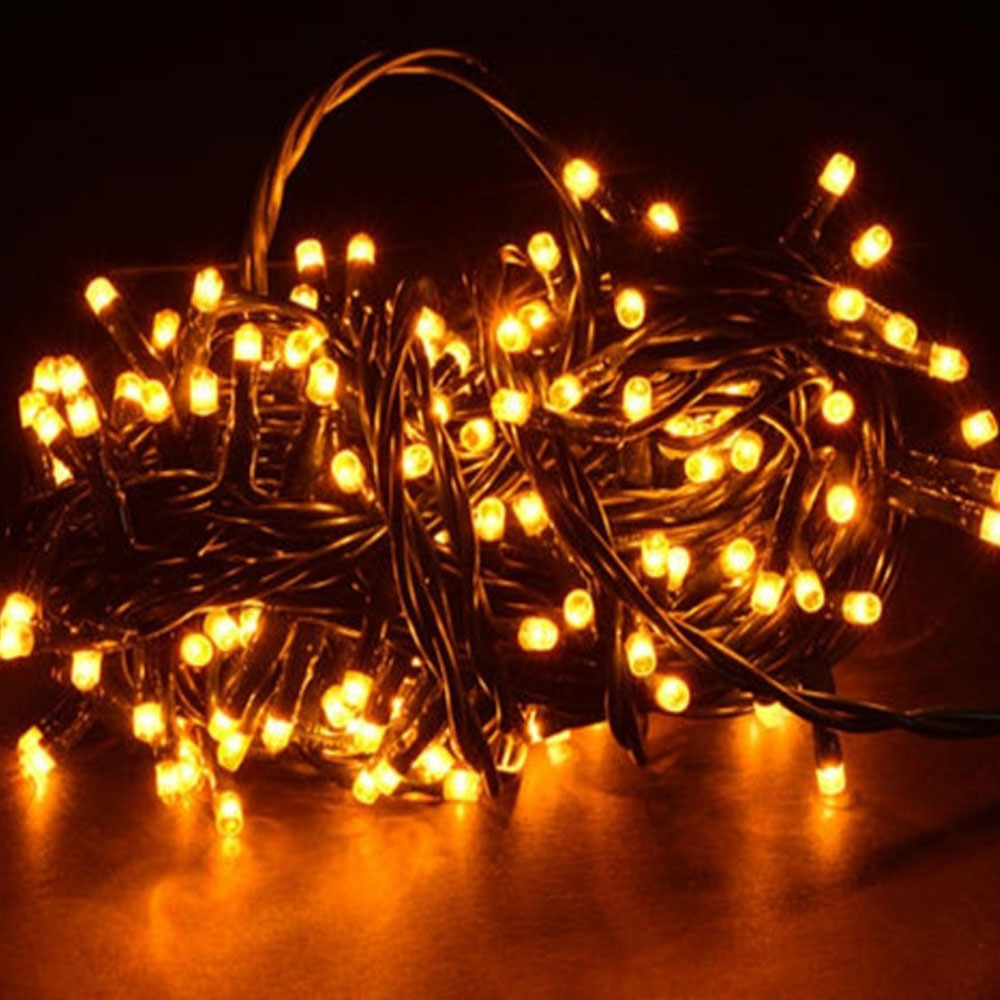 Serie de Luces Navideñas Led 50 Focos Luz Calida brillante
