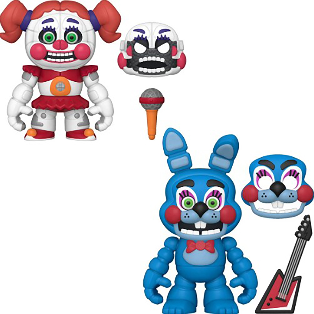 Five Nights at Freddy s Toy Bonnie and Baby Snap Mini Figure