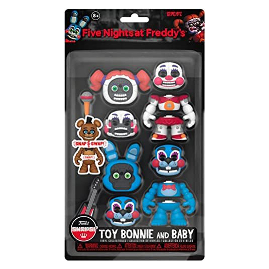 Five Nights at Freddy s Toy Bonnie and Baby Snap Mini Figure