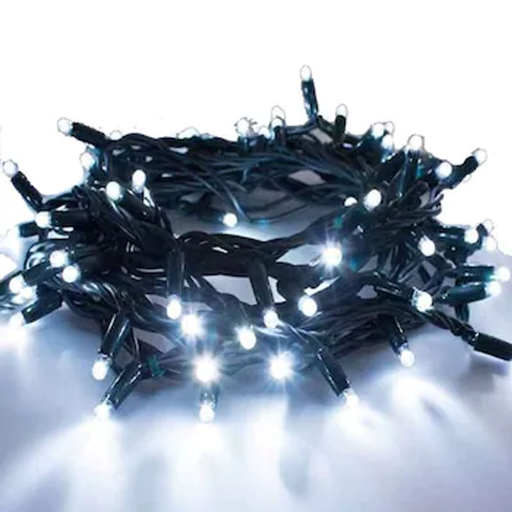 Serie de Luces Navideñas Led 300 Focos Luz Blanca brillante