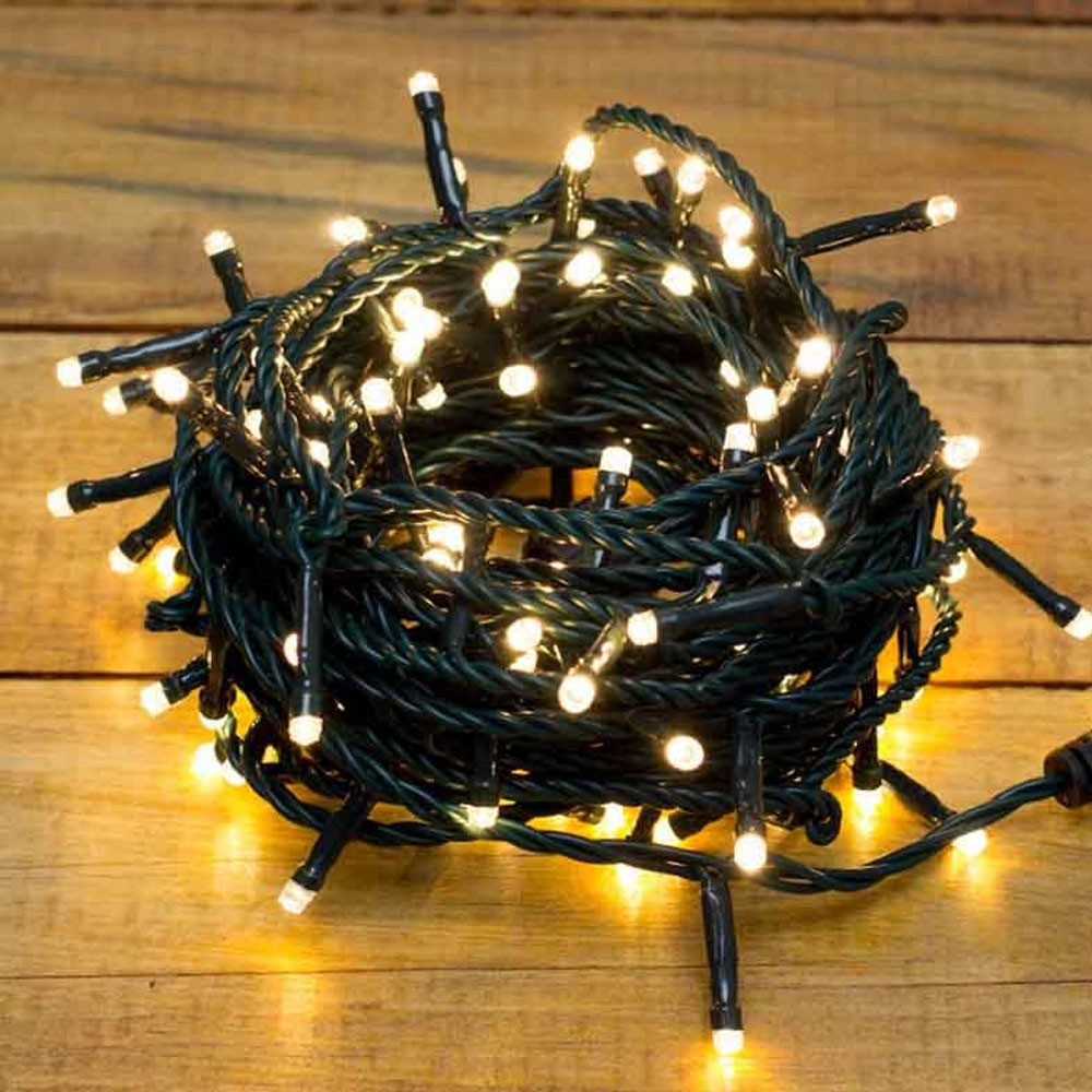 Serie de Luces Navideñas Led 300 Focos Luz Calida brillante