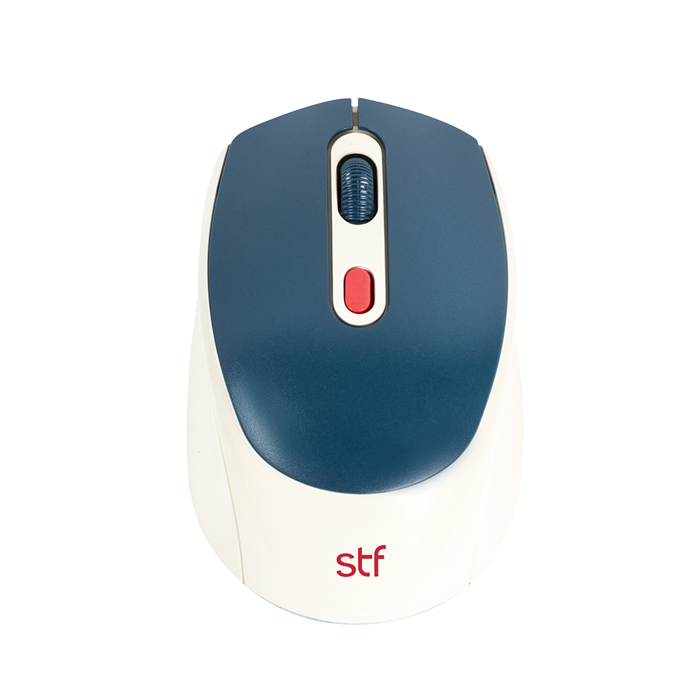 Mouse Inalámbrico Viva Stf Color Azul 