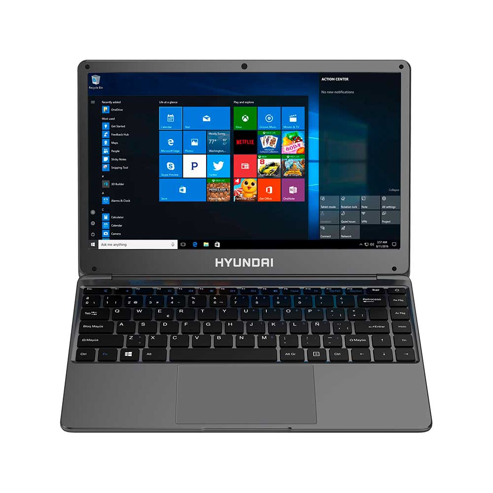 Laptop Hyundai HyBook, 14.1", Intel Celeron, 4GB, 64GB, 