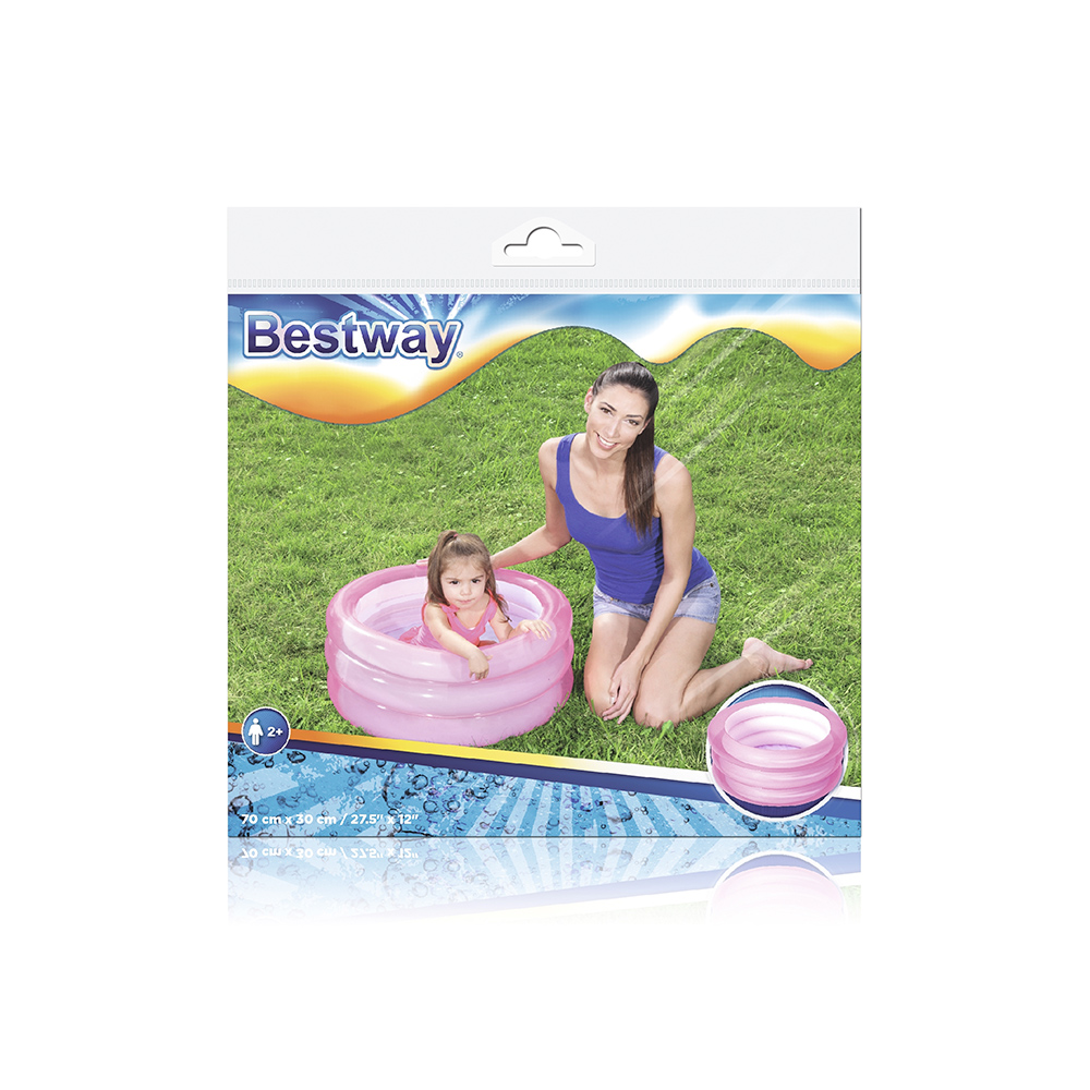 Alberca Inflable Para Bebés Mini Piscina De 70 Cm Bestway