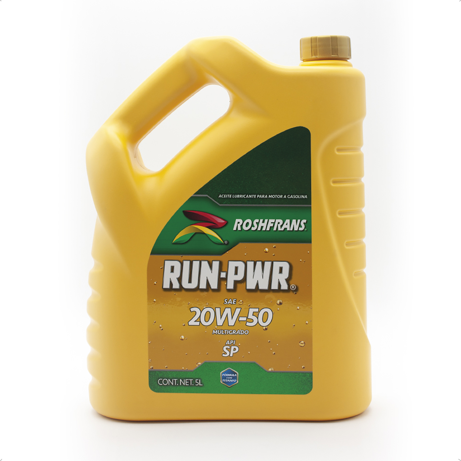 Aceite Motor Mineral 20W50 RUN-PWR 5 L Roshfrans 