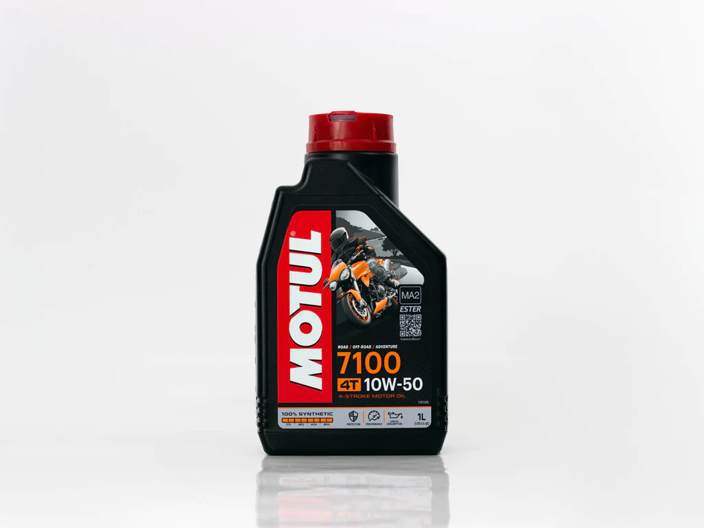 ACEITE PARA MOTOR A GASOLINA 4 TIEMPOS MOTUL 7100 10W50 1L SINTETICO