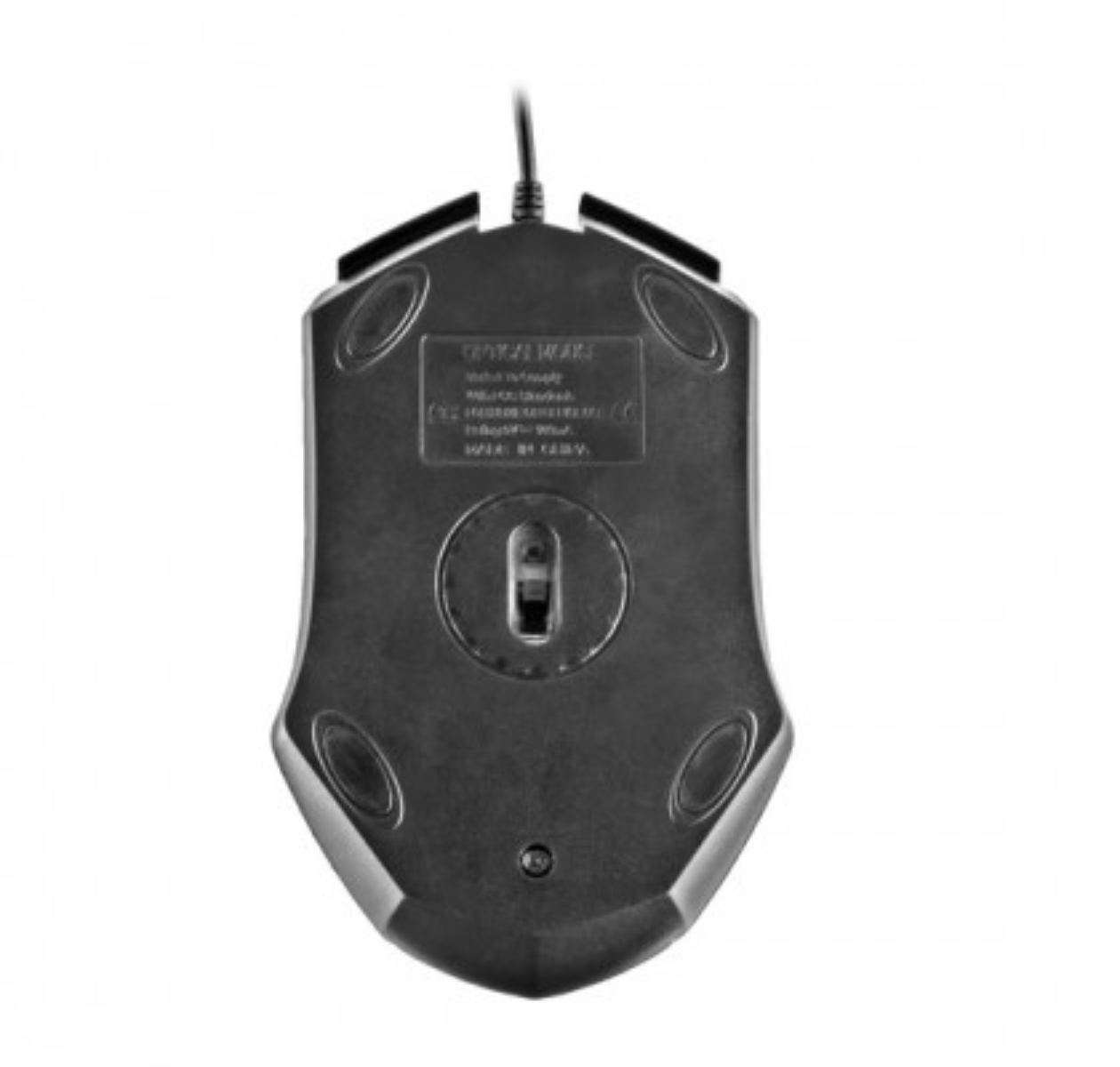 Mouse Óptico , Negro, 1200 DPI