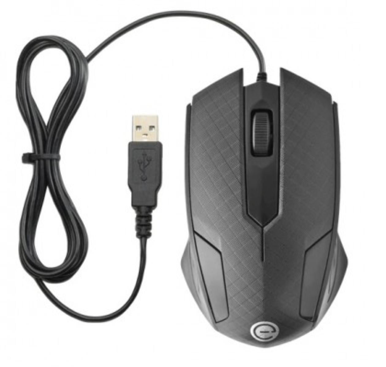 Mouse Óptico , Negro, 1200 DPI