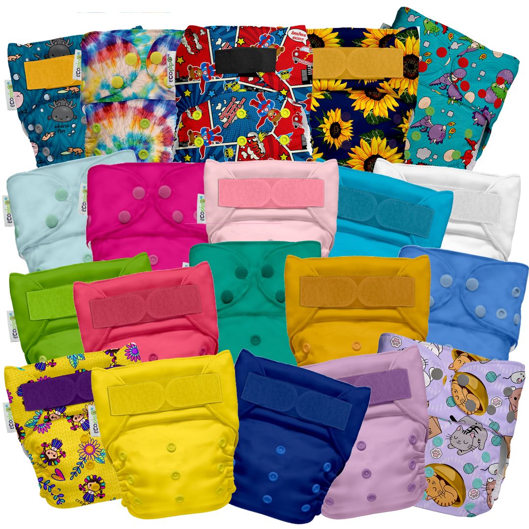 Pack 20 pañales Ecopipo Mix