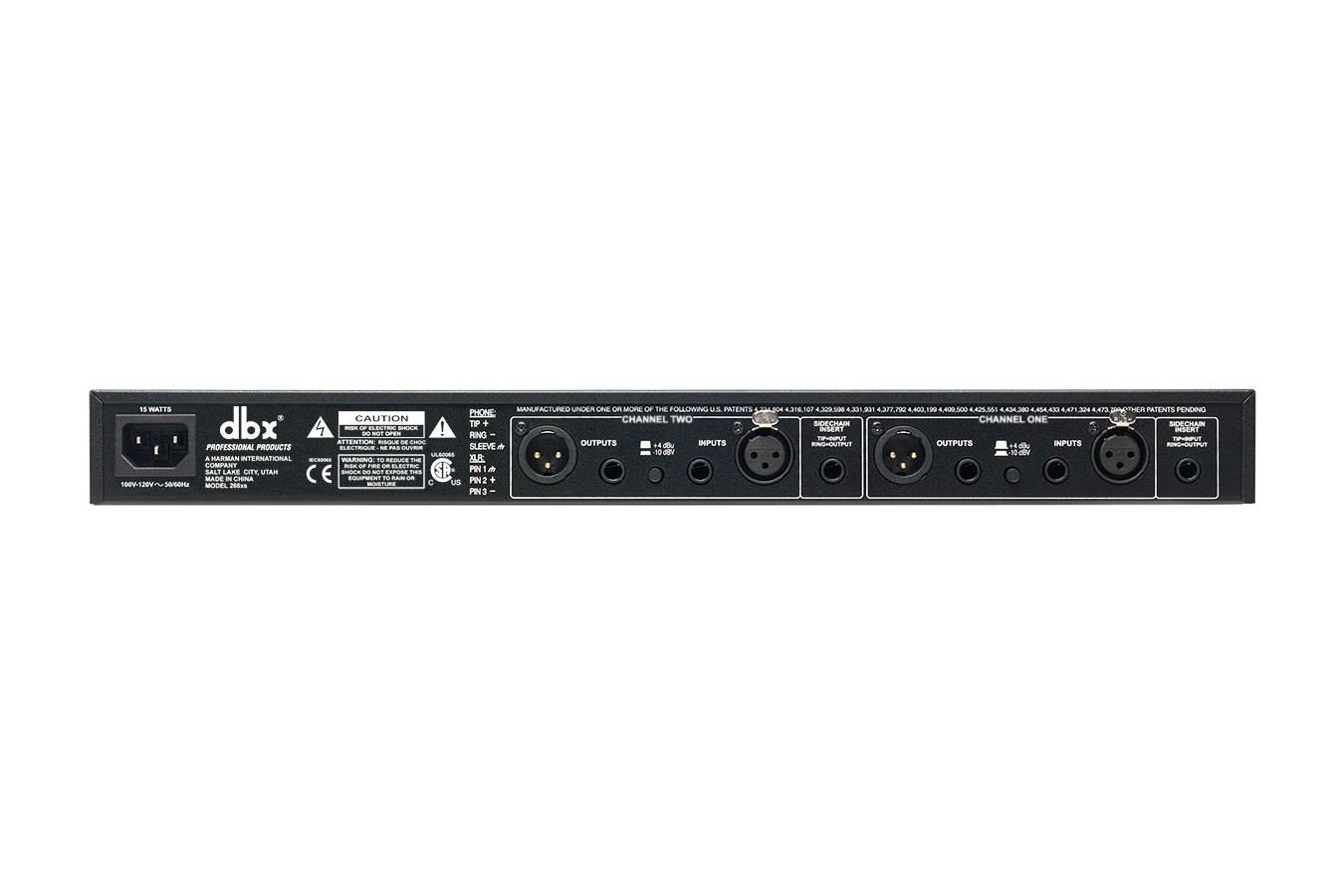 Compresor De Audio DBX 266xs Dual Gate