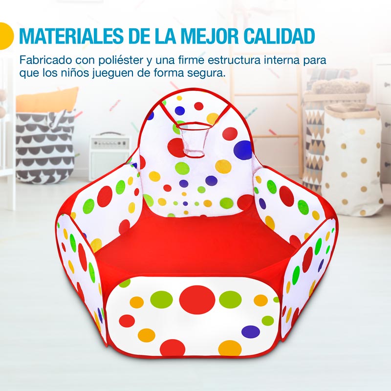 Corral para Bebé y Niño Plegable con Canasta de Basket