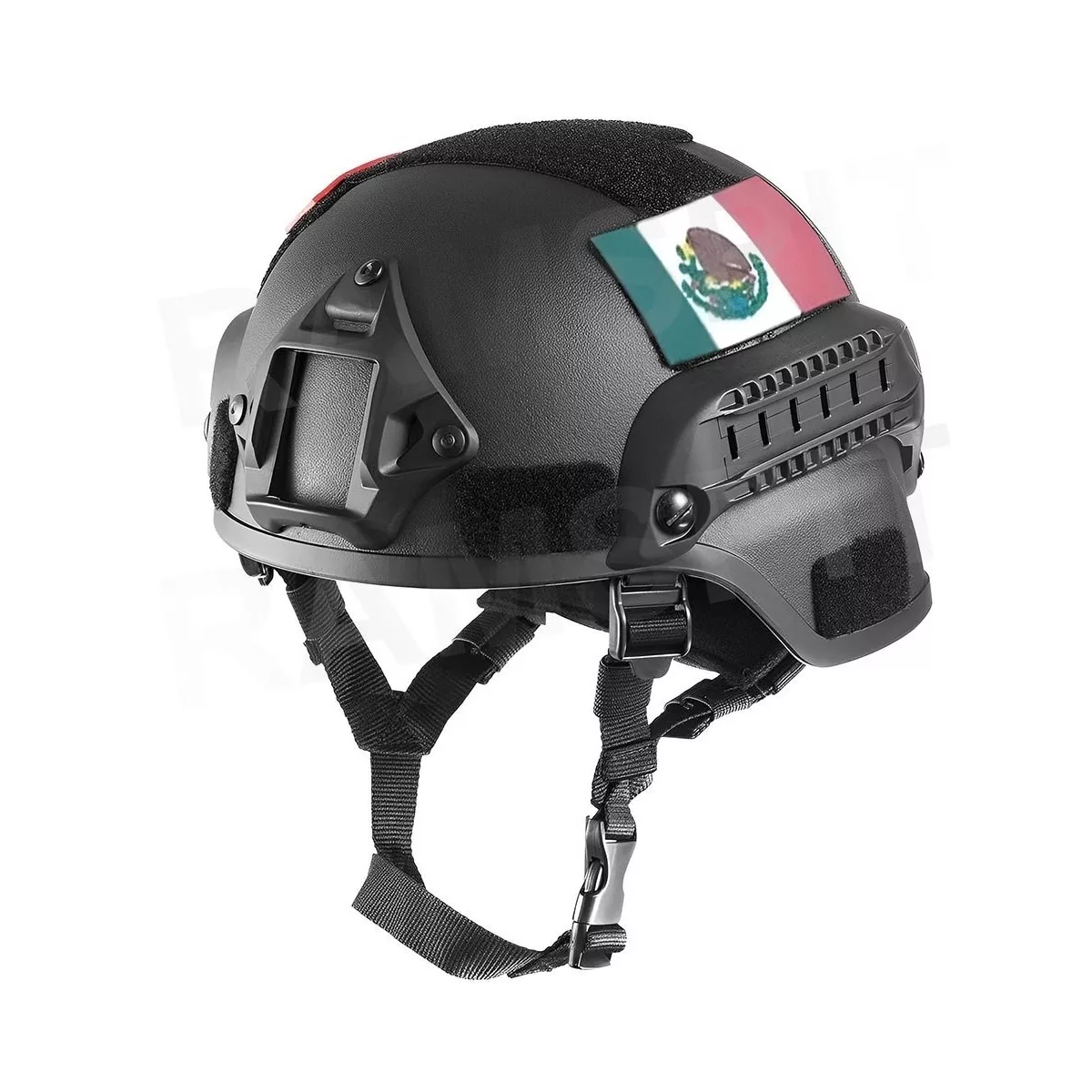 Casco Milita negro Paintball Táctico 