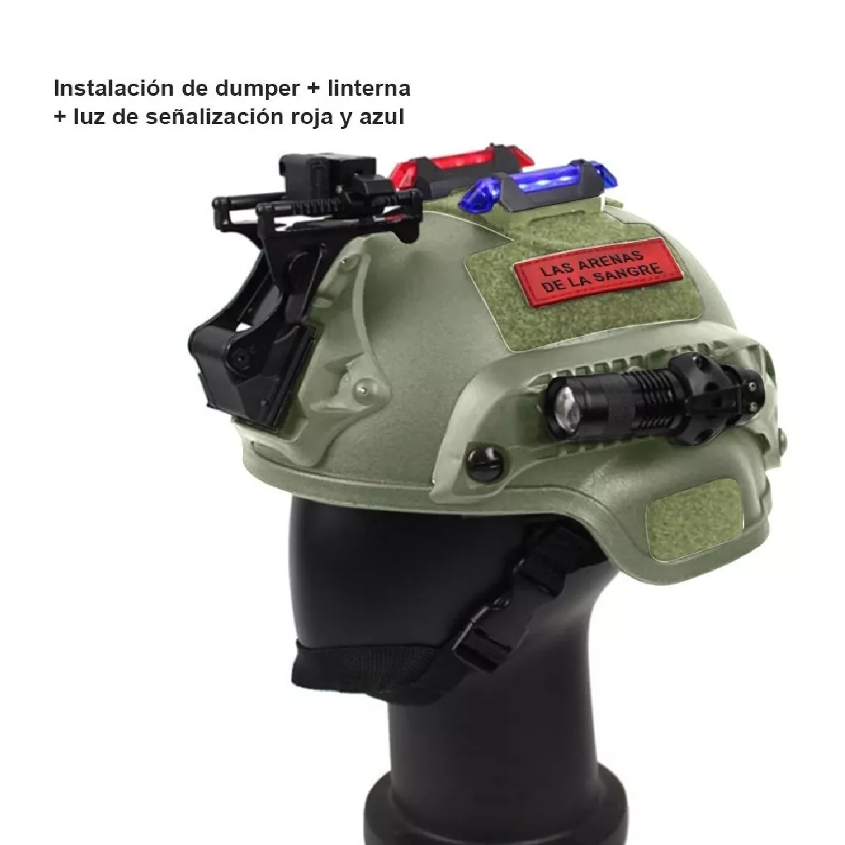 Casco Milita Verde Paintball Táctico 