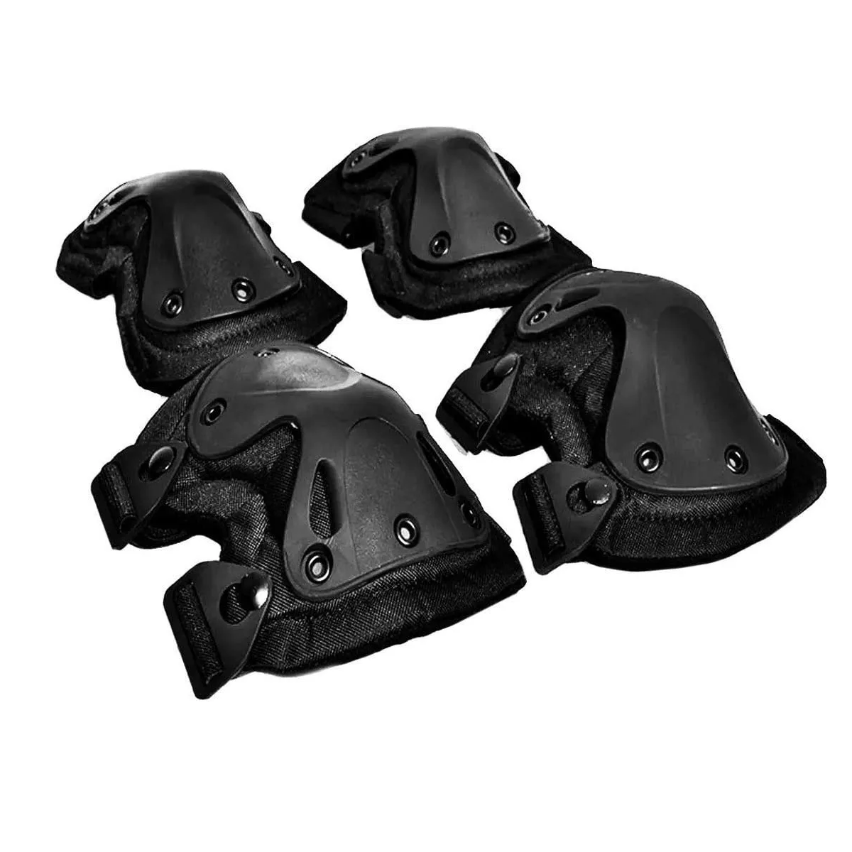 Rodillera Y Codera Táctica Militar Para Bicicleta Y Motocicl